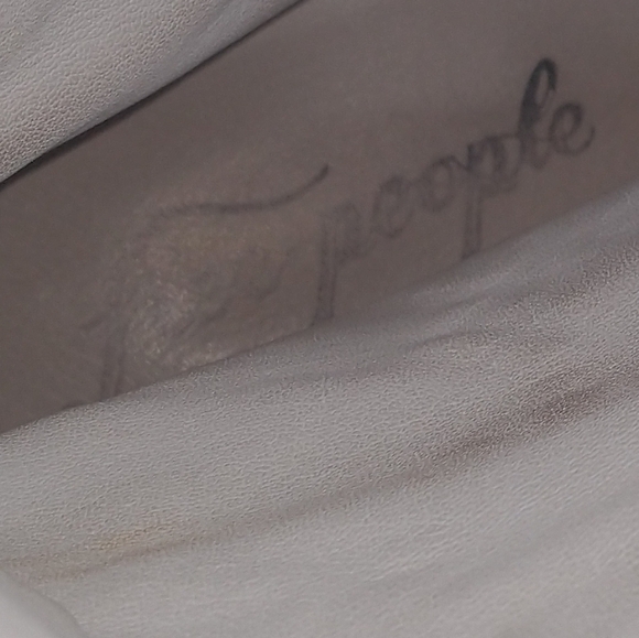 Free People Tan Western Studded Country Cowboy Boots Chappelle Roan Style 6.5 - Picture 16 of 16